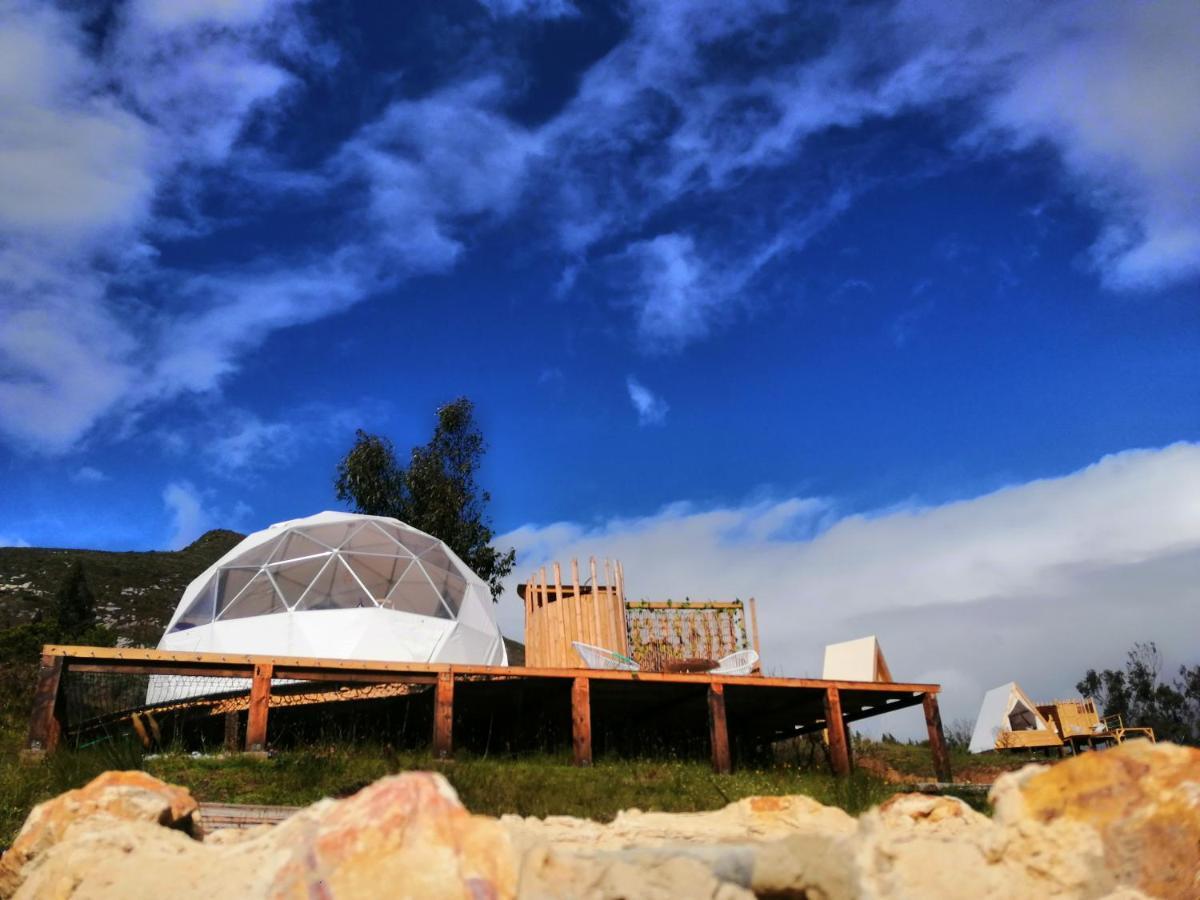 Andes Glamping Otel Guatavita Dış mekan fotoğraf