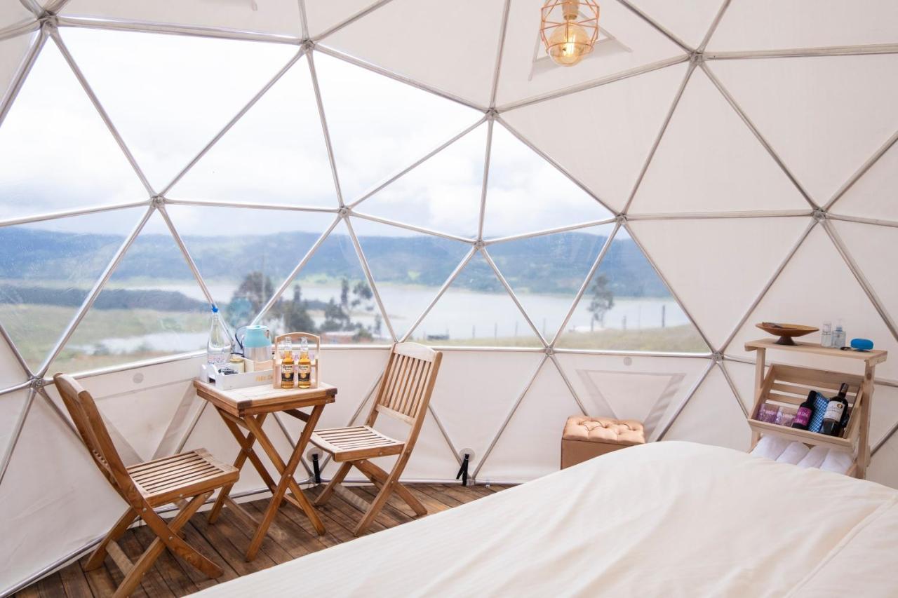 Andes Glamping Otel Guatavita Dış mekan fotoğraf