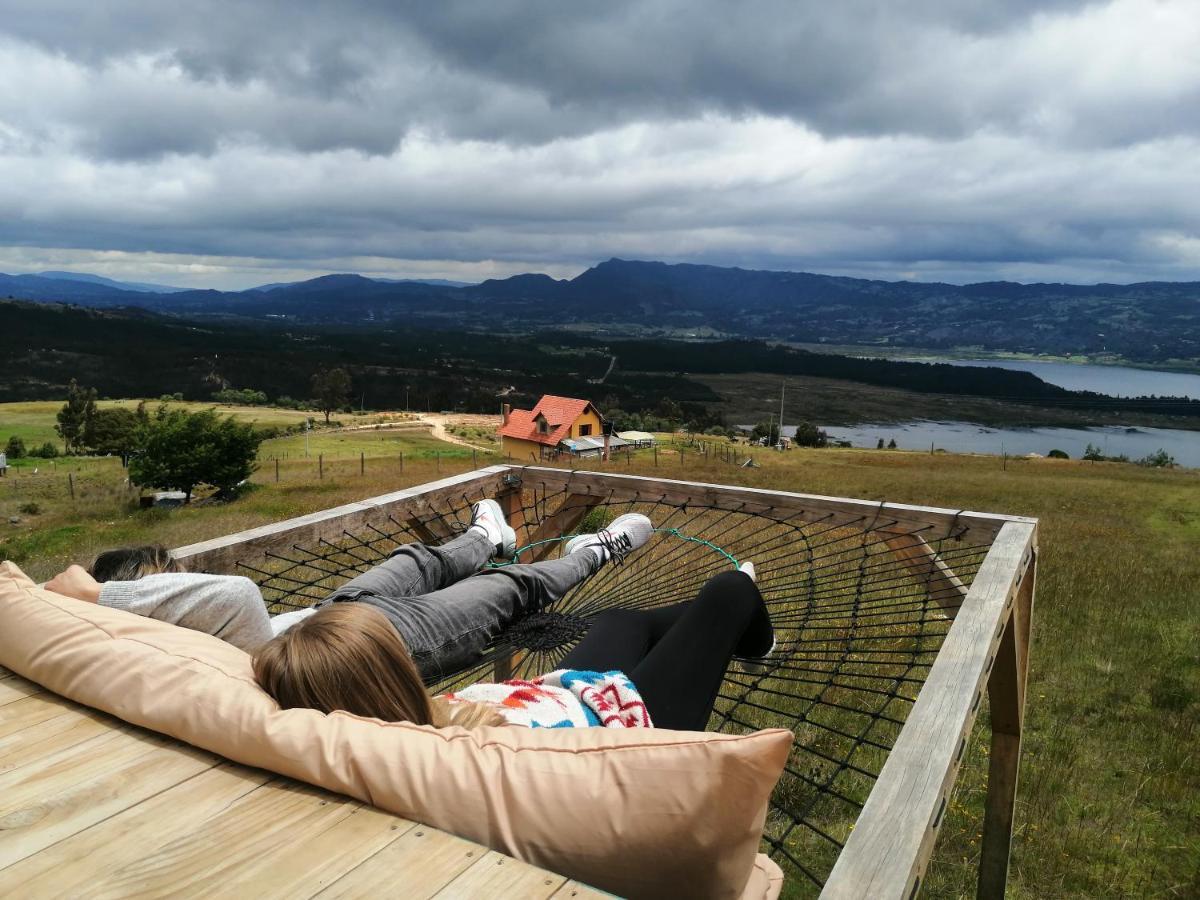 Andes Glamping Otel Guatavita Dış mekan fotoğraf