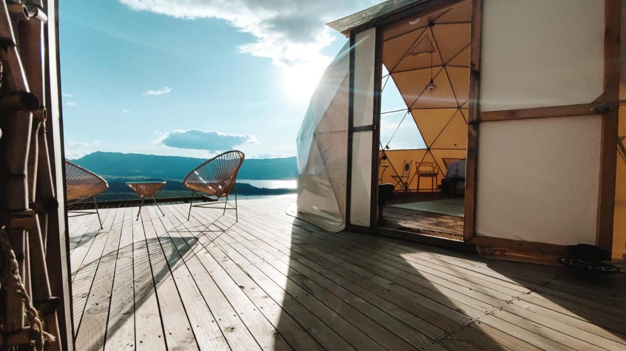 Andes Glamping Otel Guatavita Dış mekan fotoğraf