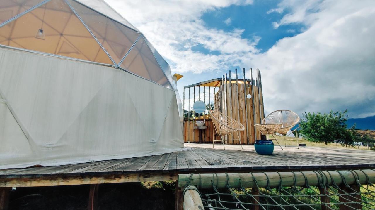 Andes Glamping Otel Guatavita Dış mekan fotoğraf