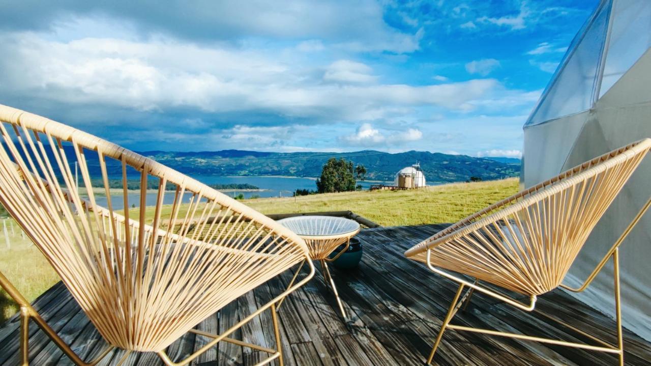 Andes Glamping Otel Guatavita Dış mekan fotoğraf