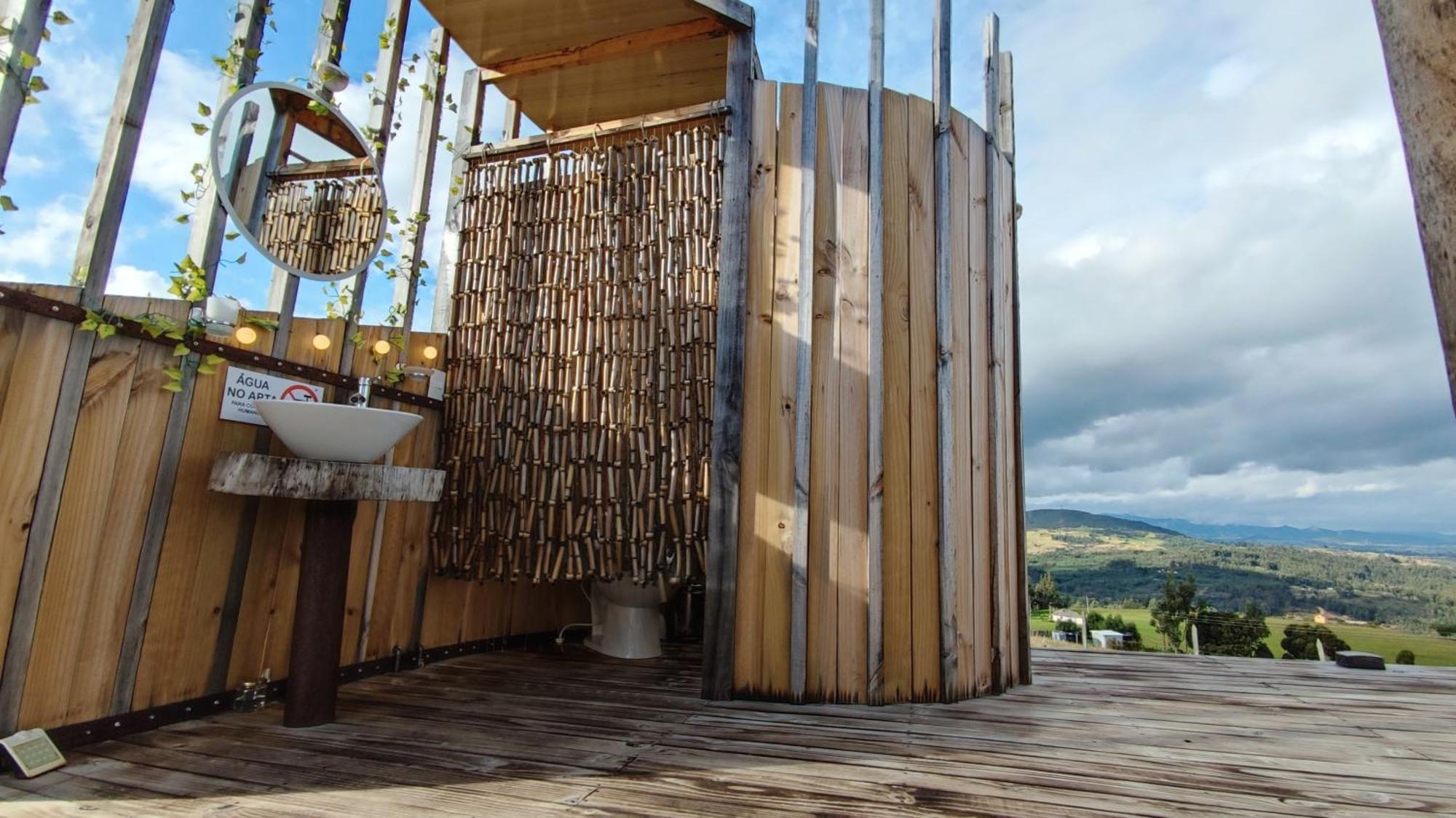 Andes Glamping Otel Guatavita Dış mekan fotoğraf