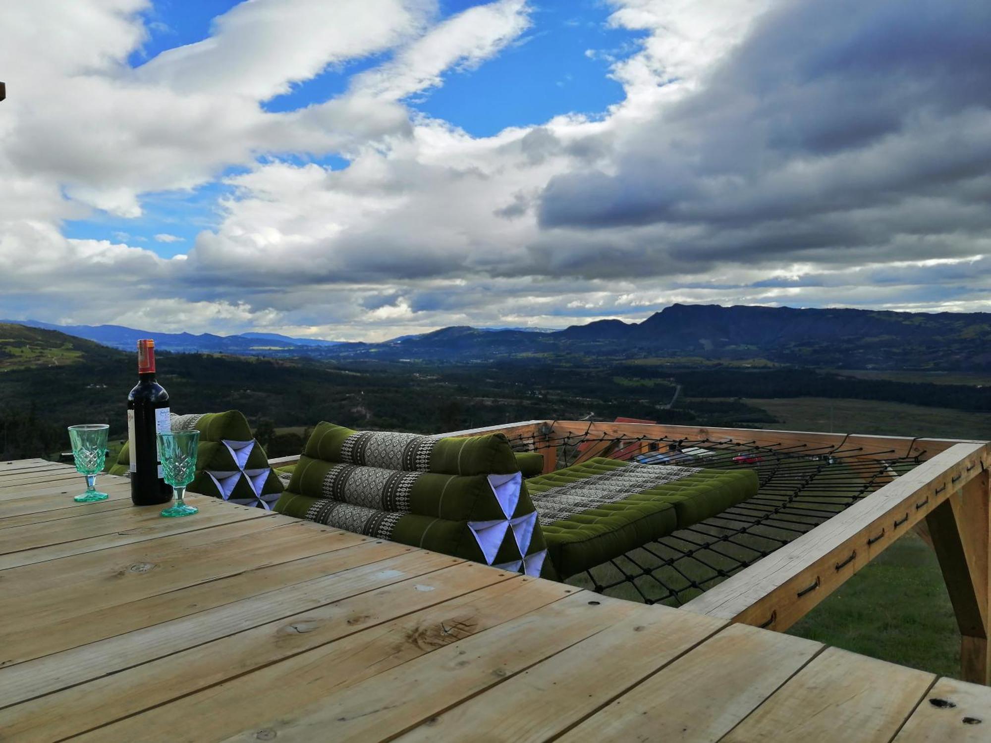 Andes Glamping Otel Guatavita Dış mekan fotoğraf